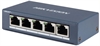 Hikvision gigabit netværks-switch med 5 porte