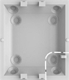 Ajax PIR detektor beslag - hvid