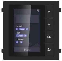 Hikvision DS-KD-DIS, dørstation skærm til intercom