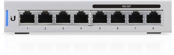 Ubiquiti UniFi Switch 8 porte, 4 med POE, 60W - US-8-60W